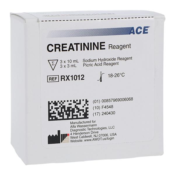 Creatinine Test Ace 3x30mL/3x9mL 560 Tests 3X3ml