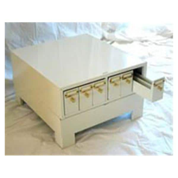 Microscope Slide Storage Cabinet Tan 5000 Position Ea