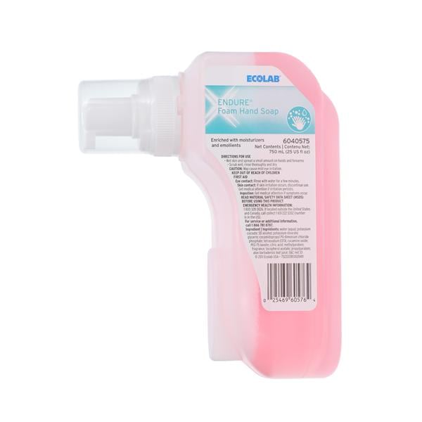 Endure Foam Soap 750 mL Clean 6Bt/Ca