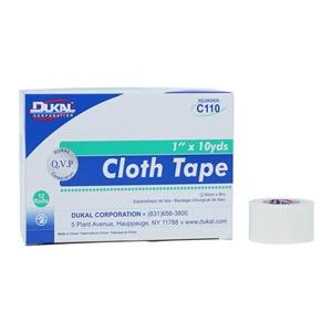 Surgical Tape Cloth 1"x10yd White Non-Sterile 12/Bx