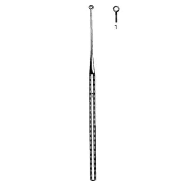 Buck Ear Curette Stainless Steel Each