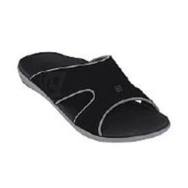 Spenco Kholo Total Support Slide Adult PU Nubuck Upper/EVA Footbed Crbn/Pwtr M12