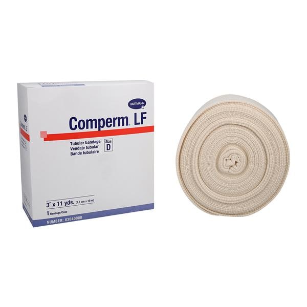 Comperm Tubular Bandage Cotton Knit 3"x11yd Off-White 1/Bx