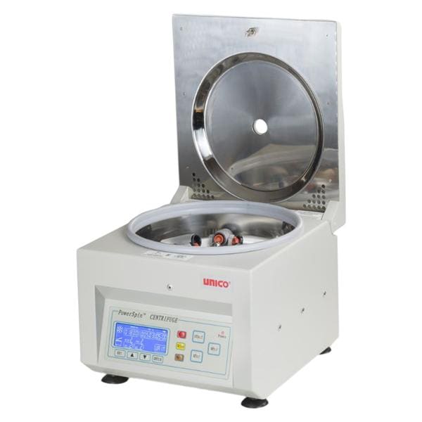 Powerspin DX Variable Speed Centrifuge 6 Place 500-3400rpm Horizontal Rotor Ea