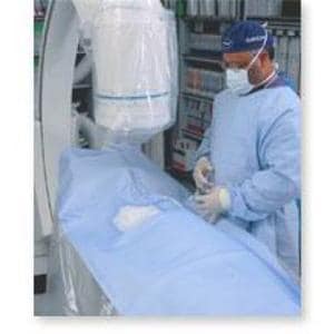 Drape Surgical Angiography Fenestrated 75x110" Universal 20/Ca