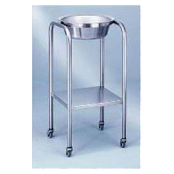 Baker Single Basin Stand Round Stainless Steel Silver 8-1/2qt