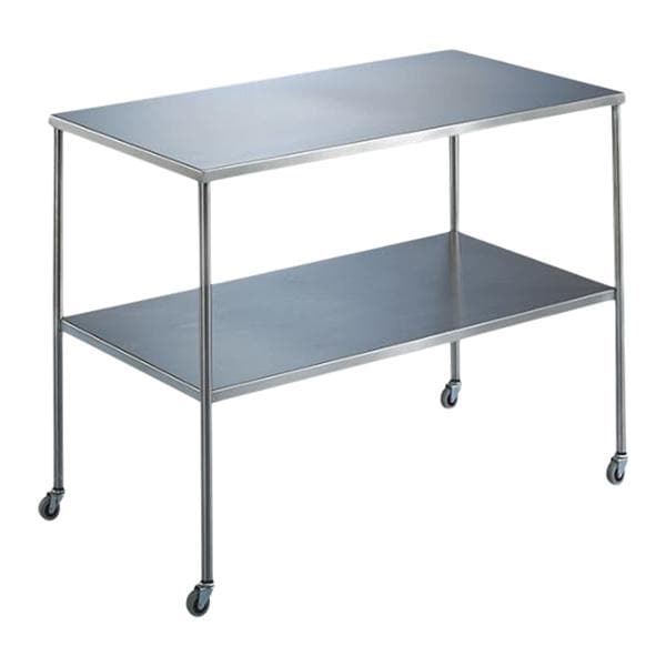 Howard Instrument Table 48x20x34" 300lb Capacity 3" Casters