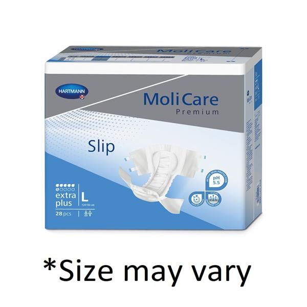 MoliCare Premium Incontinence Brief Unisex 59-69" Extra White 14x4/Ca