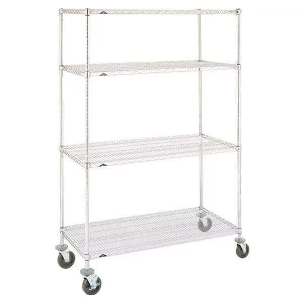 Super Erecta Brite Shelving Unit Zinc Plated Steel Wire Ea