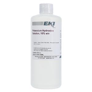 Reagent Potassium Hydroxide 10% 16oz Ea