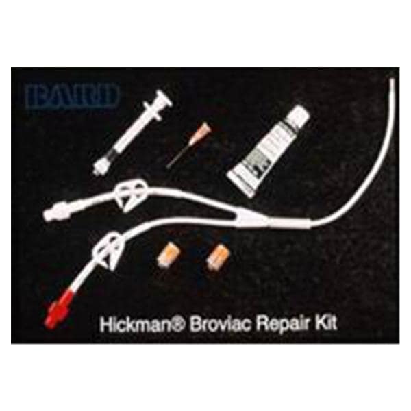 Hickman & Leonard Catheter Repair Kit White Ea