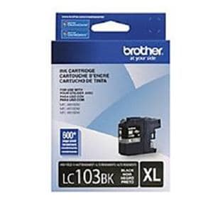 Brother LC103BK Black Ink Cartridge Ea