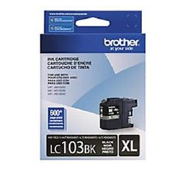 Brother LC103BK Black Ink Cartridge Ea