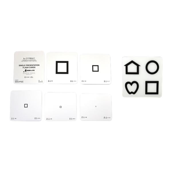 Eye Flash Card Acuity Test 10' Testing Distance 1/St