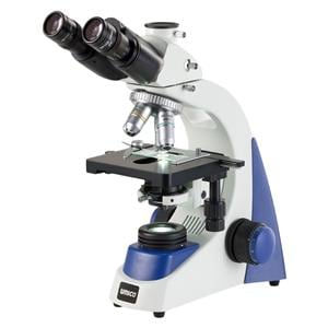 Trinocular Microscope Mechanical Stage Achromat 4, 10, 40, 100x Objective Ea