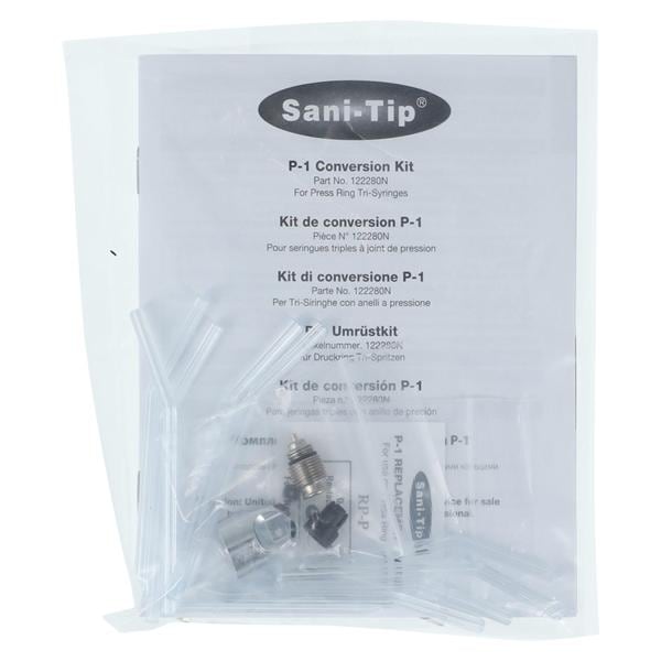 Sani-Tip Air / Water Converter Cnvrsn Kit P-1 f/ Strght Cntntl Air&Wtr Syrng Ea