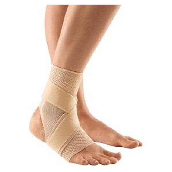 MalleoTrain S Support Brace Ank Size 2 Elastic/Train Knit Fabric 7.5-8.25 Ank Rt