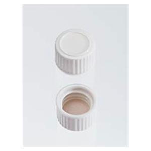 Sample Cap PTFE-Lined White 100/Ca