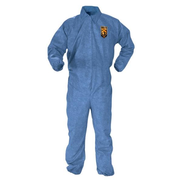 Kleenguard Protective Coverall 3 Lr SMS/Flm Otr Lr 2X Large Blue 24/Ca