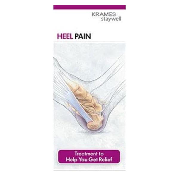 Understanding Heel Pain Educational English Brochure 50/Pk