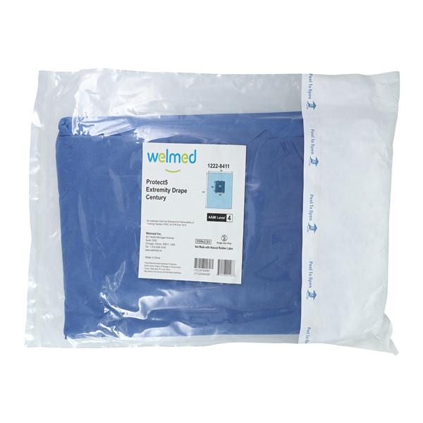 Century 91x13" Sterile Extremity Drape 2-1/2" Fenestrated