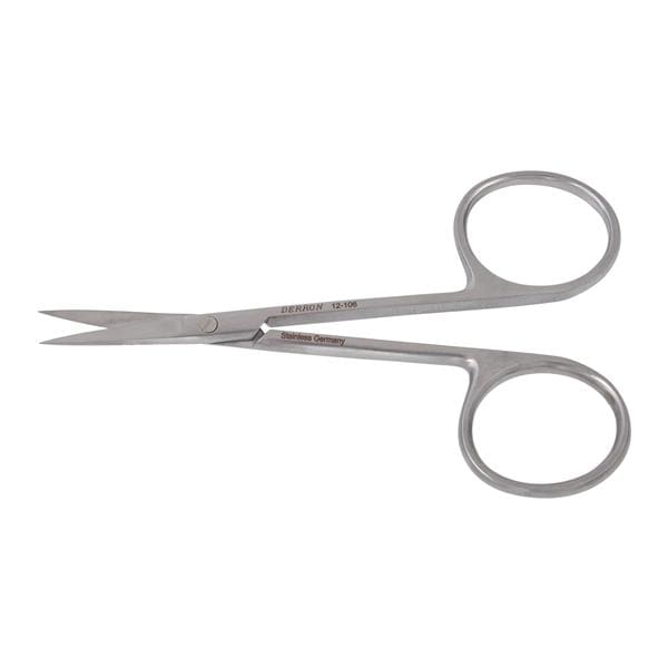 Iris Scissors Straight 3-1/2" Stainless Steel Ea