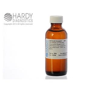 Reagent Catalase 3% 60mL With Screw Cap Bottle Ea