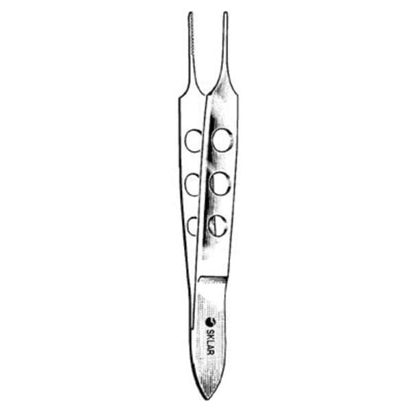 Bishop-Harmon Iris Dressing Forcep 3-1/2" Ea