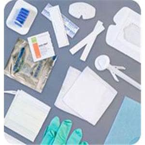 Tracheostomy Tray 4 Cloth Towels