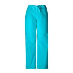 Scrub Pant 3 Pockets X-Small Turquoise Unisex Ea