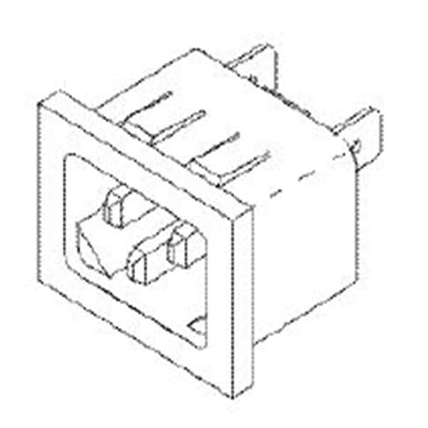 Snap-In AC Receptacle For M11/M9 Sterilizer