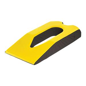 Ali-Lite Prone Positioner 44c20.5x5.5" Flat Bottom Black/Yellow