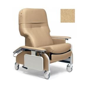 Lumex Deluxe Clinical Care Medical Recliner 350lb Capacity Gypsum Ea