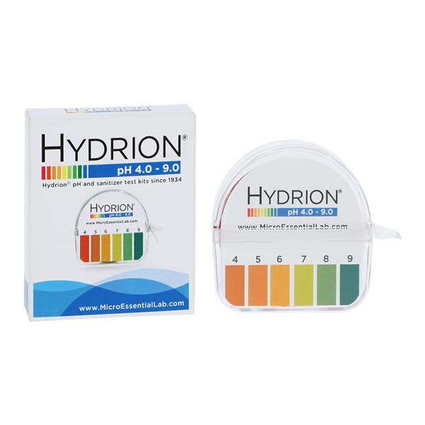 Hydrion pH Test Strip 4.0-9.0 Range Ea