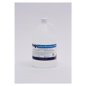 Blood Bank Saline Buffered Solution pH 7.0-7.2 0.85% 1gal Bottle 4/Ca