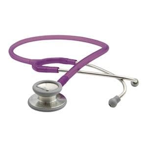 Adscope 603 Classic Stethoscope Adult Amethyst Single Lumen Tubing Ea