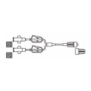 IV Extension Set 7" Bifuricated 2 Female Luer Lock 50/Bx