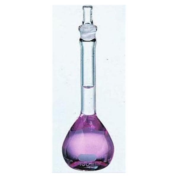 Pyrex Volumetric Flask Glass 10mL Class A 12/Ca