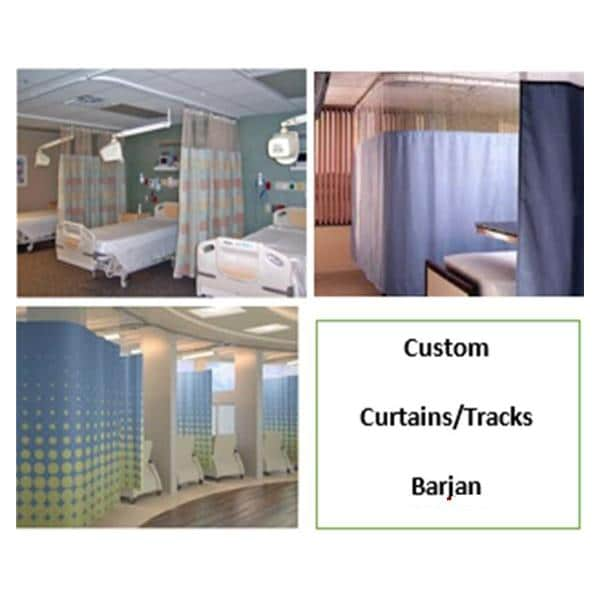 Riverside County Cubicle Curtain/Track Ea