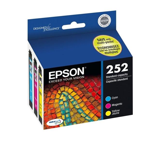 Epson DuraBrite Ultra Cyan/Magenta/Yellow Cartridge 3/Pack 3/Pa