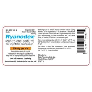 Ryanodex Injection 250mg SDV 250Mg/Vl