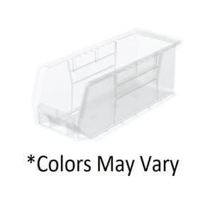 AkroBins Storage Bin Clear Polymer With Label Holder 10-7/8x4-1/8x4" 12/Ca