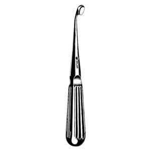 Bruns Bone Curette 9" Stainless Steel Non-Sterile Reusable Ea