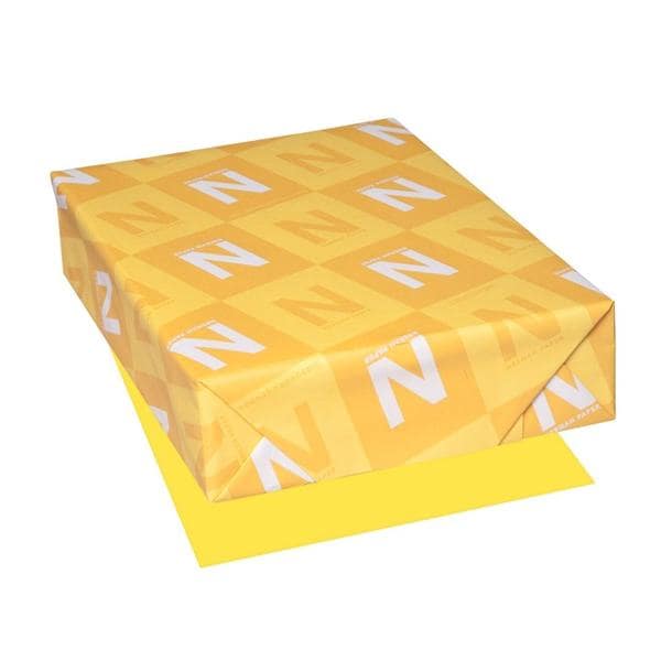 Astrobrights Premium Paper 8.5x11" Solar Yellow 500 Sheets/Ream Ea