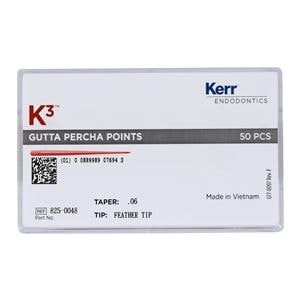 K3/K3XF Gutta Percha Points 50/Pk