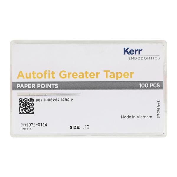 Autofit Paper Points 0.10 100/Pk