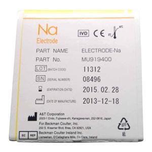 Na: Sodium ISE: Ion-Selective Electrode EA