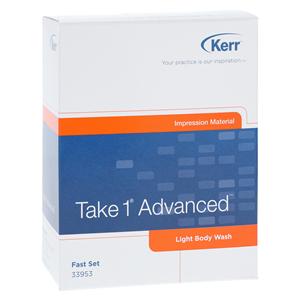 Take 1 Advanced Impression Material Wash Fast Set 50 mL Light Body Refill 2/Pk, 16 PK/CA