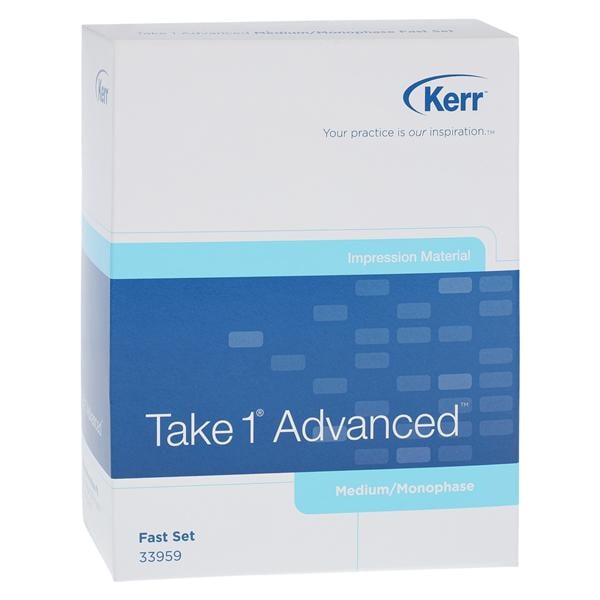 Take 1 Advanced Impression Material Wash Fst St 50 mL Md Vscsty Refill 2/Pk, 16 PK/CA