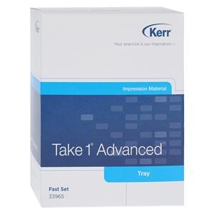 Take 1 Advanced Impression Material Tray Fast Set 50 mL Heavy Body Refill 2/Pk, 16 PK/CA